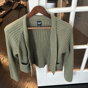 Gap Green Cardigan Small